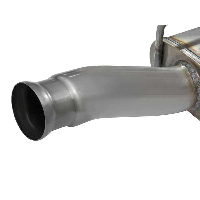 aFe Rebel Series 3 IN to 2-1/2 IN 409 Stainless Steel Cat-Back Exhaust w/Black Tip (49-44070-B)