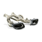 Akrapovic 12-14 McLaren 12C/12C Spyder Slip-On Line (Titanium) w/ Carbon Tips (S-MC/TI/1)