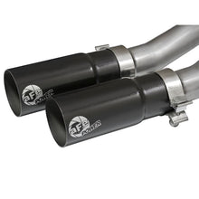 Load image into Gallery viewer, aFe Rebel Series 3 IN to 2-1/2 IN 409 Stainless Steel Cat-Back Exhaust w/Black Tip (49-44070-B)