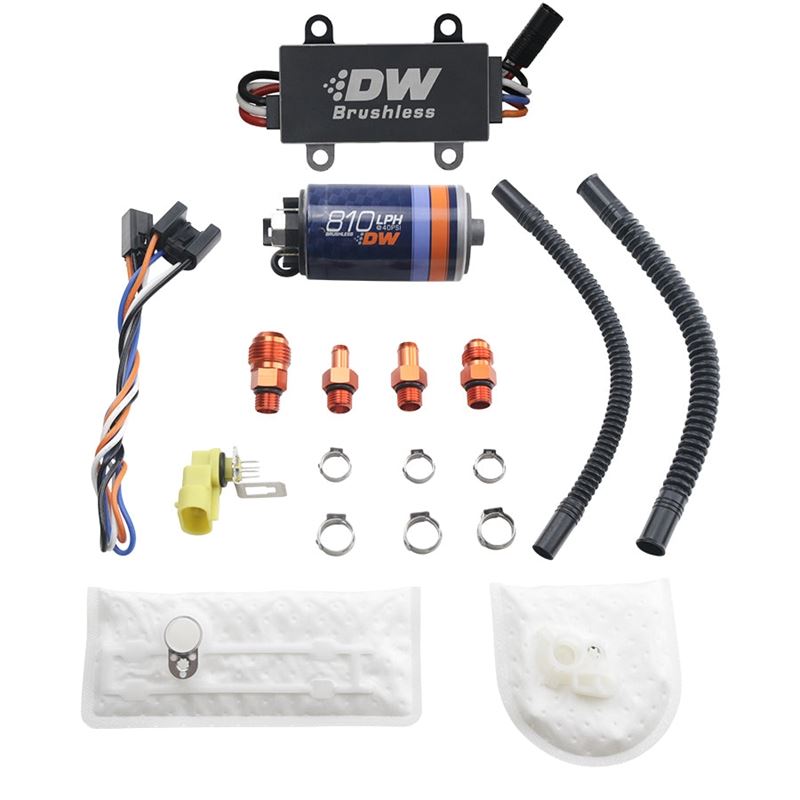 Deatschwerks DW810 Brushless 810lph In-Tank Brushless Fuel Pump w/ 9-1002 + Dual Speed Controller (9-811-C105-1002)