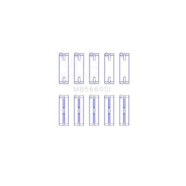 King Engine Bearings Main Bearing Set for 2008-2013 Audi A3 (MB5660SI0.25)