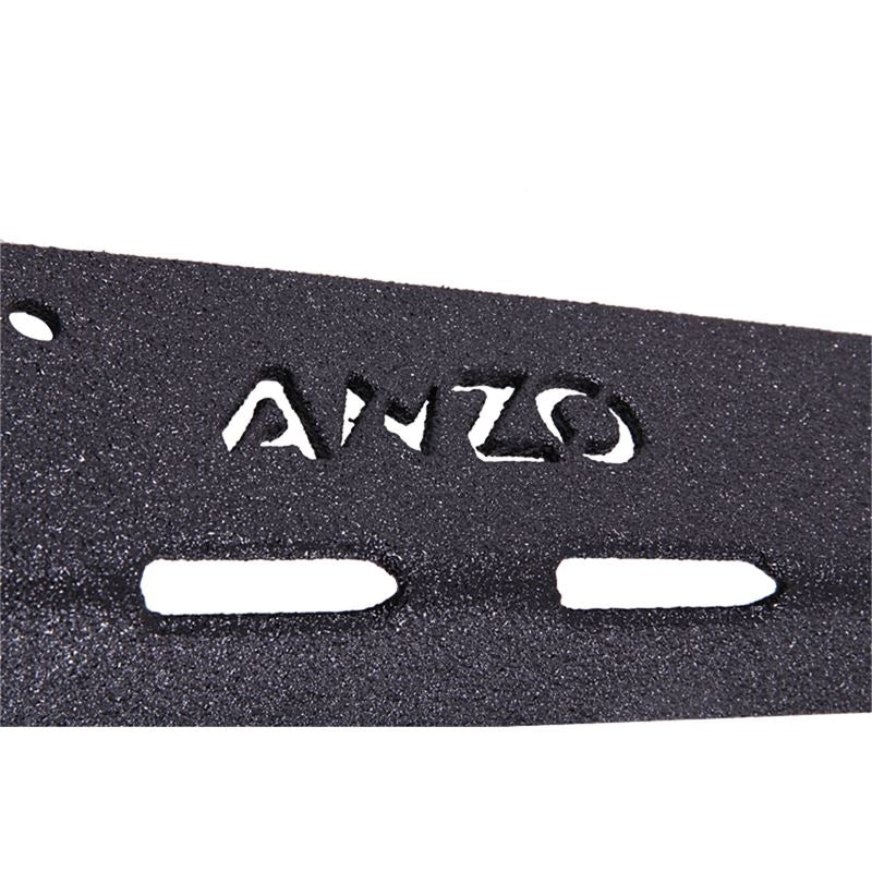 ANZO USA 1996-2006 Jeep Wrangler LED Bar Windshield Mounting Brackets (851034)