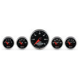 AutoMeter Designer Black II 3-3/8in and 2-21/16in 5 pc. Electric Speedometer Gauge (1201)