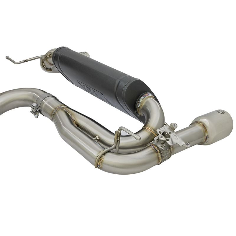 aFe MACH Force-Xp 304 Stainless Steel Cat-Back Exhaust System w/Polished Tips (49-36340-P)