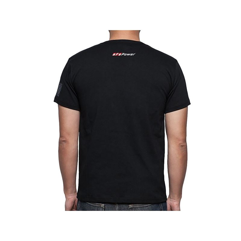 aFe Motorsport Mens T-Shirt Black (L) (40-30443-B)