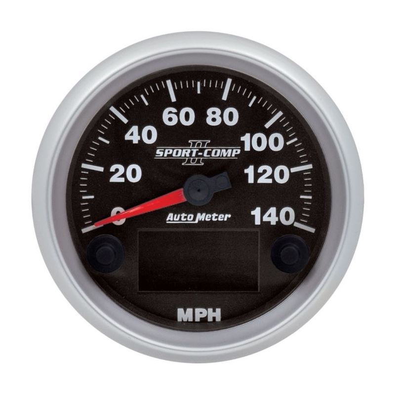 AutoMeter Sport-Comp II 3-3/8in 140MPH SPN 84 Speedometer (880828)