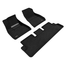 Load image into Gallery viewer, 3D Maxpider ELEGANT Floor Mat, BLACK, 1ST ROW/2ND ROW (L1TL02604709)