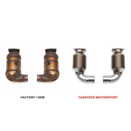 Fabspeed 991 Turbo/Turbo S Sport Catalytic Converters (13-16) (FS.POR.991T.SC)