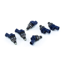 Load image into Gallery viewer, Deatschwerks Set of 6 950cc Side Feed Injectors (02J-01-0950-6)