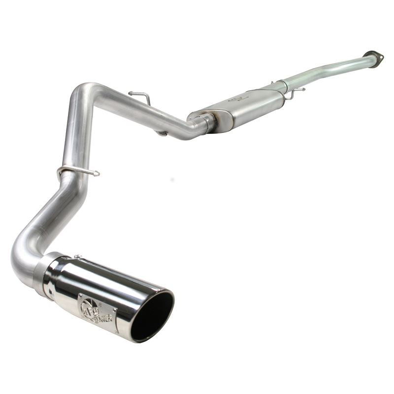 aFe MACH Force-Xp 3 IN 409 Stainless Steel Cat-Back Exhaust System w/Polished Tip (49-44012-P)