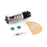 Deatschwerks DW300C series, 340lph compact fuel pump w/ mounting clips w /Install Kit (9-309-1008)