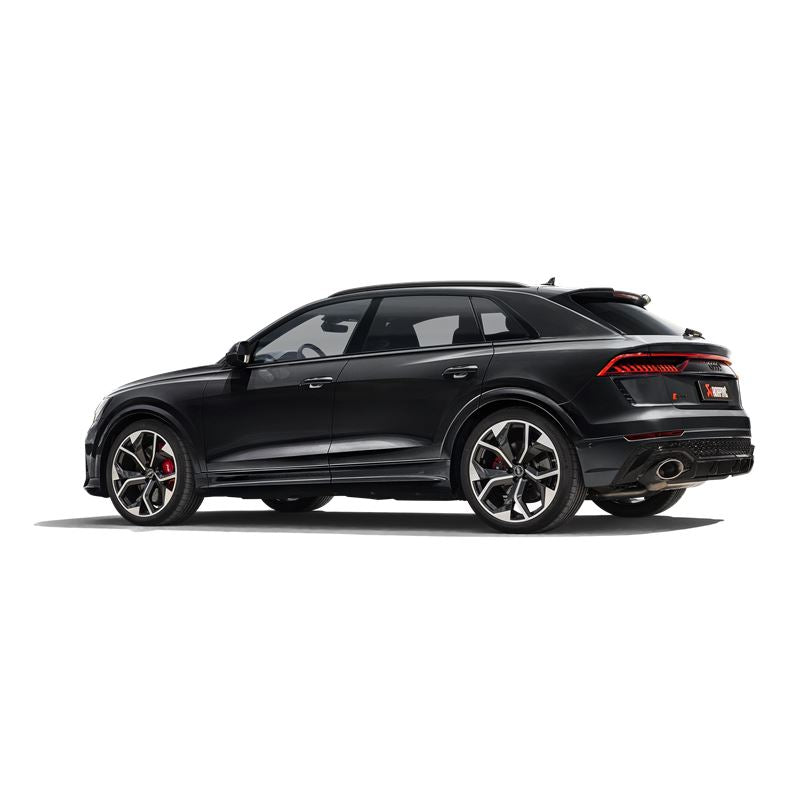 Akrapovic Evolution Line Cat Back(Titanium) w/Carbon Fiber/Titanium Tips for 2020-2021 Audi RS Q8(S-AU/TI/20H)