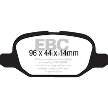 Load image into Gallery viewer, EBC Redstuff Ceramic Low Dust Brake Pads (DP31880C)