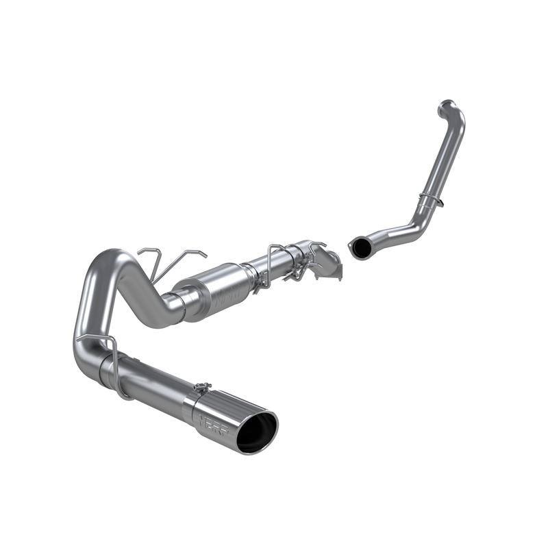 MBRP Exhaust 4in. Turbo Back Single Side (Stock Cat) Exit AL (S6206AL)