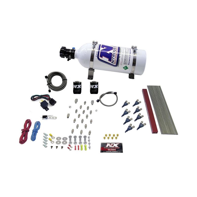 Nitrous Express GM LT1/LS1 Pro Piranha Nozzle Gas Nitrous Kit w/5lb Bottle (80010-05)