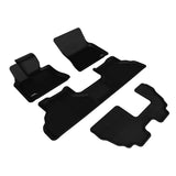 3D Maxpider KAGU Floor Mat, BLACK, 1ST ROW/2ND ROW/3RD ROW (L1BM05101509)