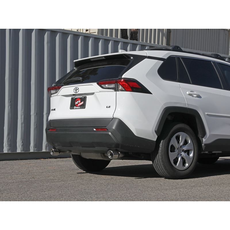 Takeda Cat-Back Exhaust System for 2019-2022 Toyota RAV4(49-36053-P)