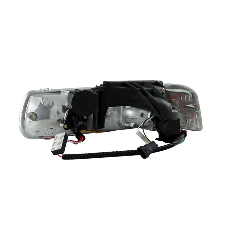 ANZO USA 1999-2002 Chevrolet Silverado 1500 Projector Headlights w/ Halo Chrome (111190)