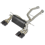 aFe MACH Force-Xp 2-1/2in Stainless Steel Axle Back Exhaust w/ Carbon Fiber Tips (49-36338-1C)