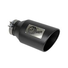 Load image into Gallery viewer, aFe MACH Force-Xp 409 Stainless Steel Clamp-on Exhaust Tip Black (49T50801-B15)