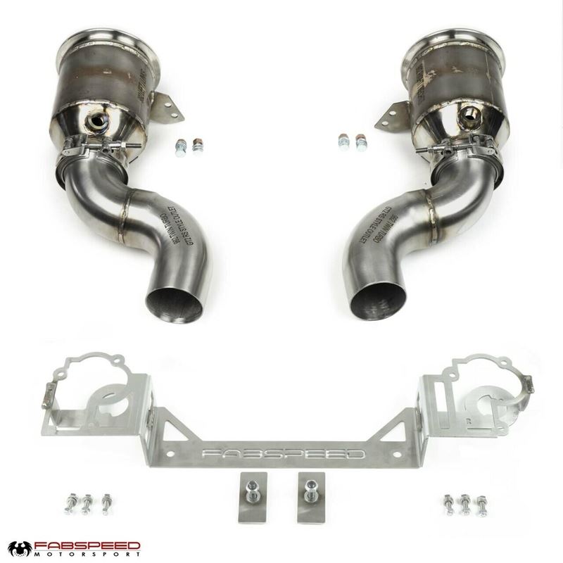 Fabspeed 992 Twin Turbo/Twin Turbo S Sport Catalytic Converters (21+) (FS.POR.992T.SCGT2WC)