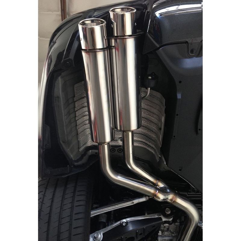 APEXi® N1-X Evolution Extreme 304 SS Header-Back Exhaust System with Quad Rear Exit (164KT212-SS)