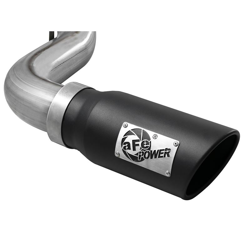 aFe Apollo GT Series 3 IN 409 Stainless Steel Cat-Back Exhaust System w/ Black Tip (49-44107-B)