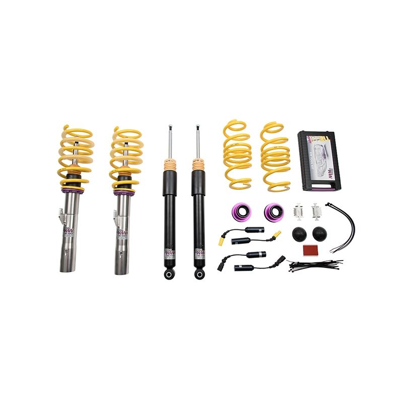 KW Suspension Coilover Kit V1 Bundle for Audi S3 (8V) Quattro 2.0T w/ Magnetic ride (1021000T)