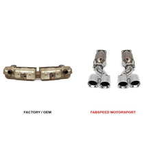 Load image into Gallery viewer, Fabspeed 997 Turbo Muffler Bypass Exhaust System (06-09) (FS.POR.997T.MBSCP)