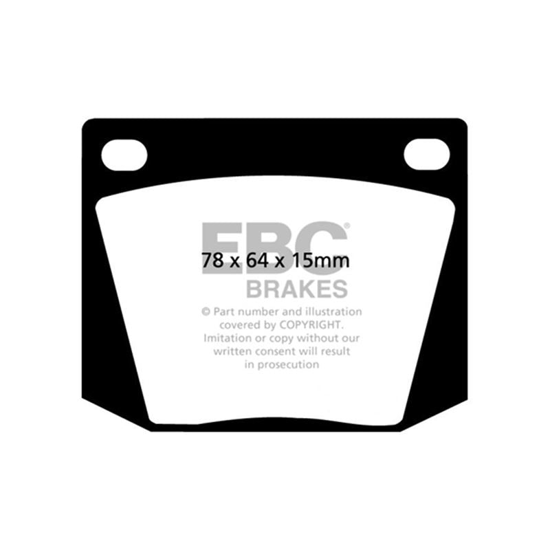 EBC Redstuff Ceramic Low Dust Brake Pads (DP3169C)