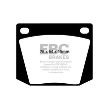 Load image into Gallery viewer, EBC Redstuff Ceramic Low Dust Brake Pads (DP3169C)