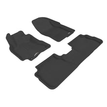 Load image into Gallery viewer, 3D Maxpider KAGU Floor Mat, BLACK, 1ST ROW/2ND ROW (L1TY05901509)