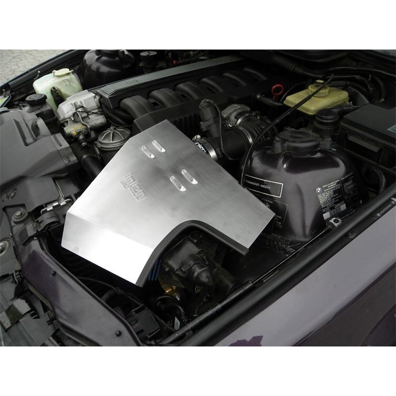 Injen 92-99 BMW E36 323i/325i/328i/M3 3.0L Polished Air Intake w/ Heat-Shield and Louvered Top Cover (SP1105P)