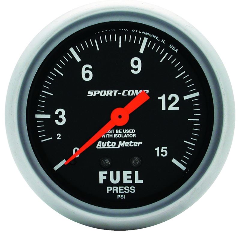 AutoMeter Fuel Pressure Gauge (3413)