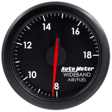 Load image into Gallery viewer, AutoMeter Airdrive 2-1/6in Wideband Air / Fuel Gauge 10:1-17:1 ARF Range - Black (9178-T)