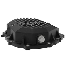 Load image into Gallery viewer, aFe Pro Series Front Differential Cover Black w/ Machined Fins and Gear Oil (46-71051B)