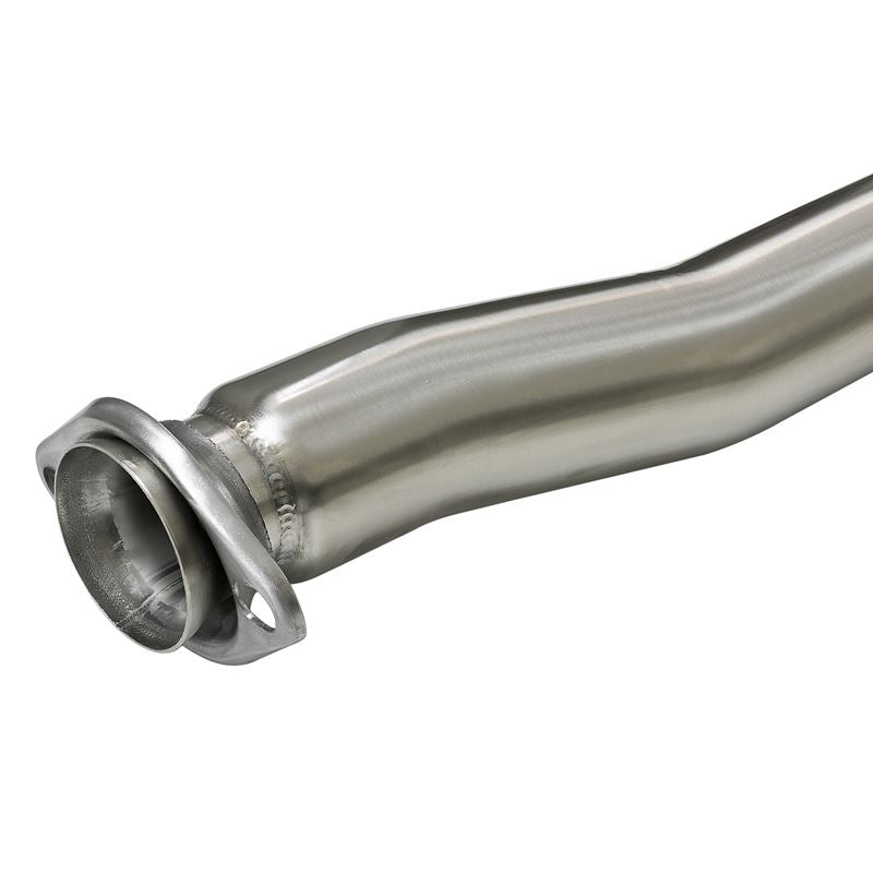 Takeda 3 IN to 2-1/4 IN 304 Stainless Steel Cat-Back Exhaust w/ Blue Flame Tip (49-36801-L)