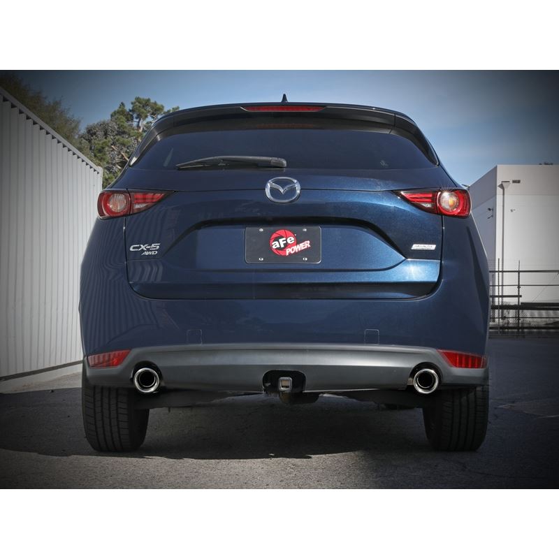 Takeda Axle-Back Exhaust System for 2017-2022 Mazda CX-5(49-37021-P)