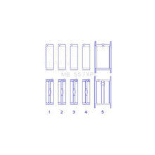 Load image into Gallery viewer, King Engine Bearings Main Bearing Set for 1971-1973 GMC Sprint (MB 557XPC 020)