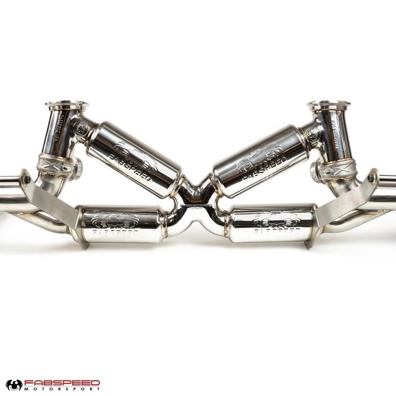 Fabspeed R8 V10 Valvetronic Supersport X-Pipe Exhaust System (20+) (FS.AUD.R820V10.VLV)