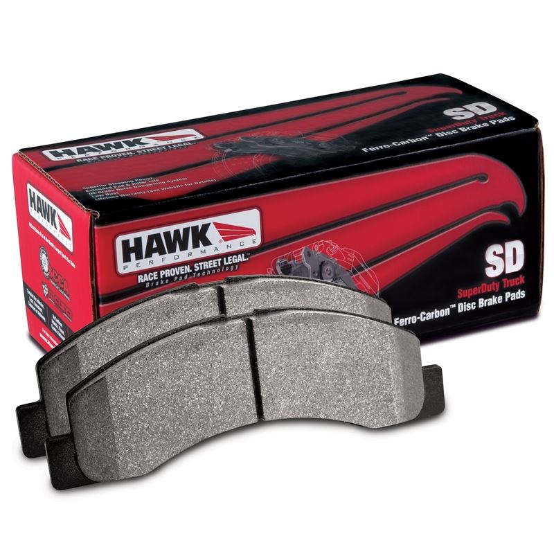 Hawk Performance SuperDuty Disc Brake Pad for 2016-2017 Toyota Hilux (HB940P.616)