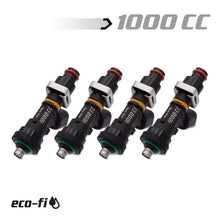 Load image into Gallery viewer, Blox Racing Eco-Fi Street Injectors 1000cc/min w/1in Adapter Honda B/D/H Series (Single Injector) (BXEF-04914.11-1000-SP)