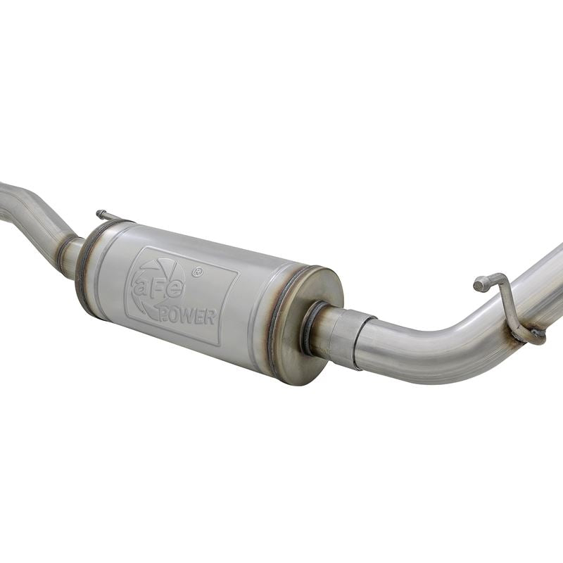 aFe Rebel Series 2-1/2 IN 409 Stainless Steel Cat-Back Exhaust w/ Polished Tips (49-48062-P)