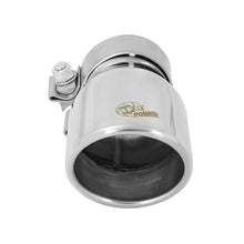 Load image into Gallery viewer, aFe MACH Force-Xp 304 Stainless Steel Clamp-on Exhaust Tip Polished (49T25354-P06)