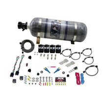 Load image into Gallery viewer, Nitrous Express GM EFI Dual Stage Nitrous Kit (50-150HP x 2) w/Composite Bottle (20224-12)