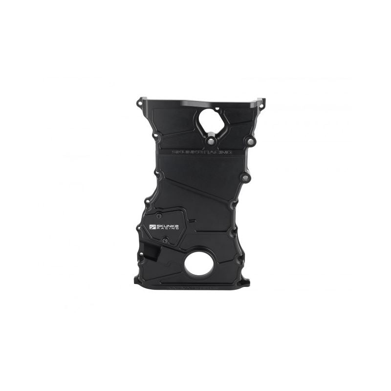 Skunk2 Racing Billet Timing Chain Cover Black Anodized - Honda / Acura K24 for 2004-2008 Acura TSX (681-05-5205)