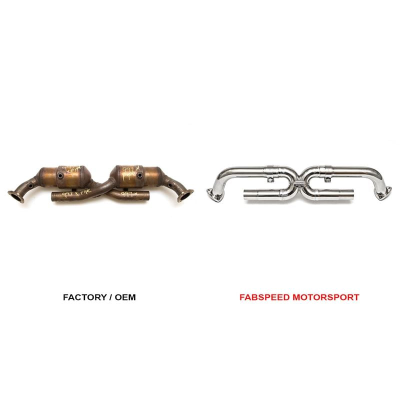 Fabspeed Porsche 997 Carrera link comp. X-Pipe (FS.POR.997.CBX)