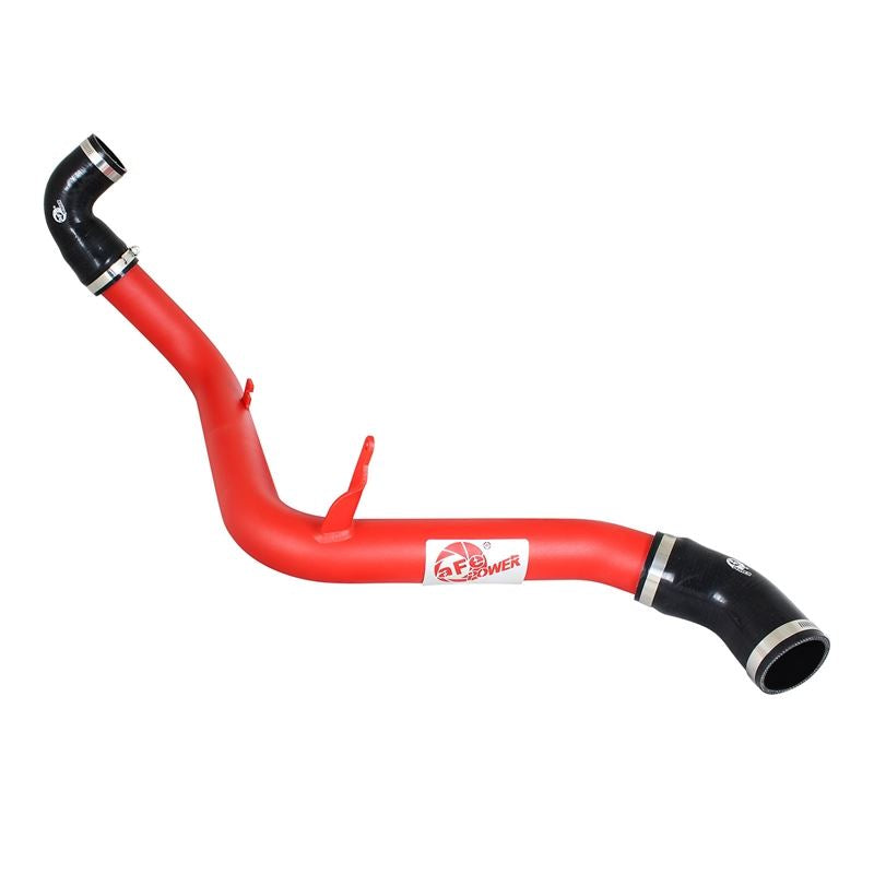 aFe BladeRunner 2-1/2 IN Aluminum Hot Charge Pipe Red (46-20188-R)