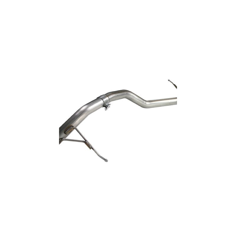 aFe Large Bore-HD 2-1/2in 409 Stainless Steel Cat-Back Exhaust System (49-46404)