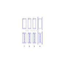 Load image into Gallery viewer, King Engine Bearings Main Bearing Set for 1987-1989 Nissan Pathfinder (MB 495AM)